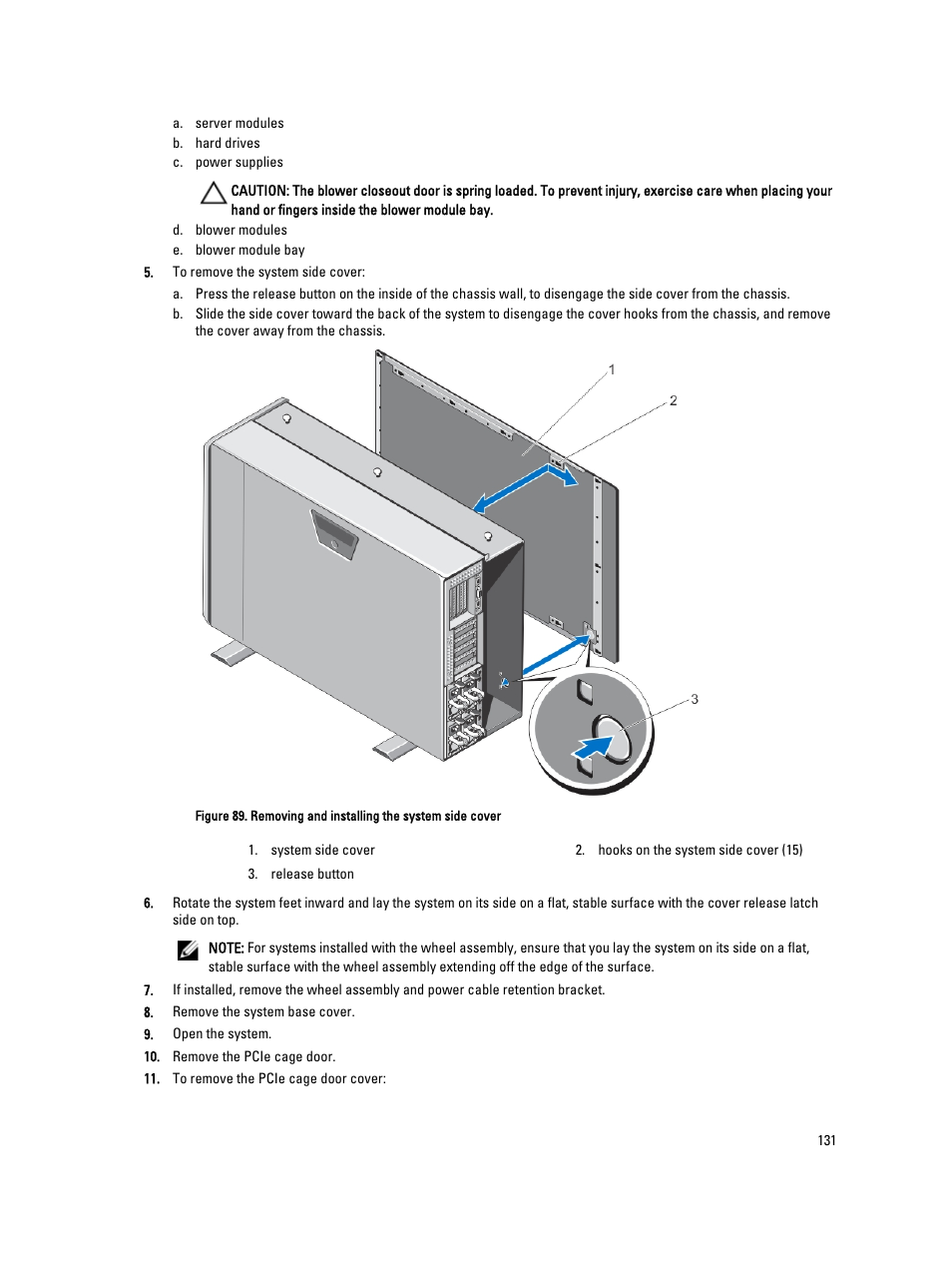 Dell PowerEdge VRTX User Manual | Page 131 / 150