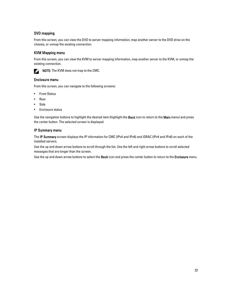 Dell PowerEdge VRTX User Manual | Page 23 / 150