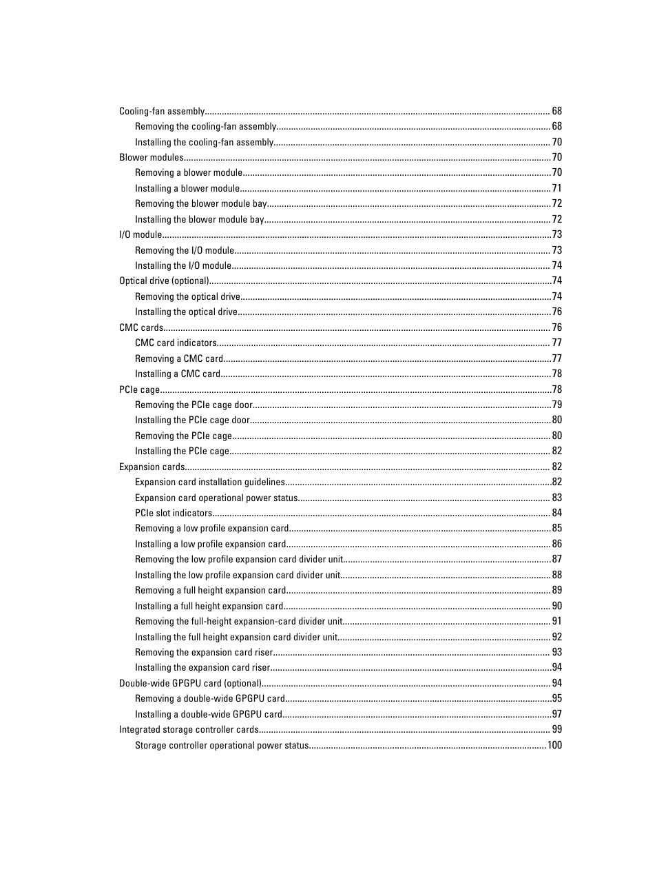 Dell PowerEdge VRTX User Manual | Page 5 / 150