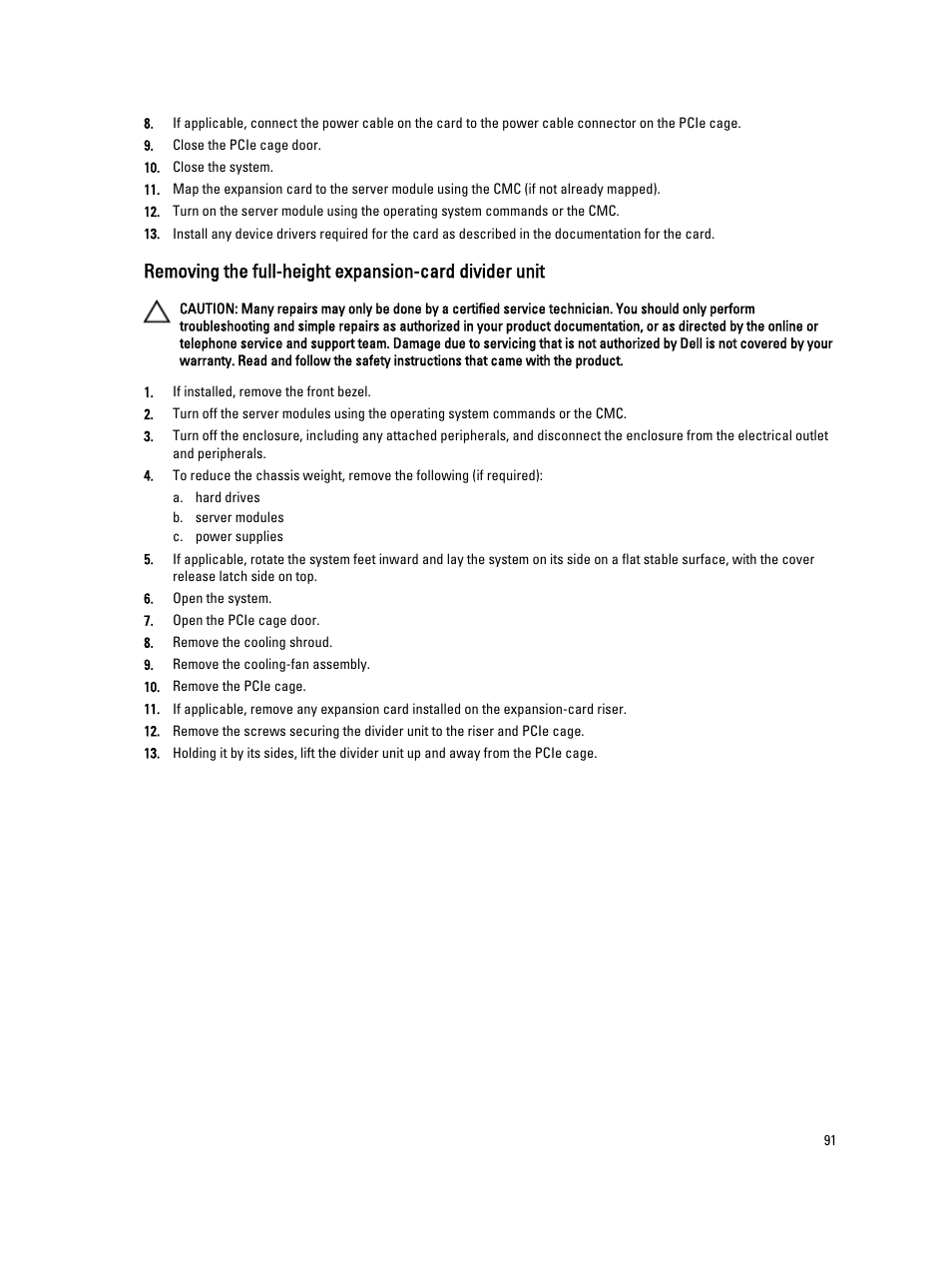 Dell PowerEdge VRTX User Manual | Page 91 / 150