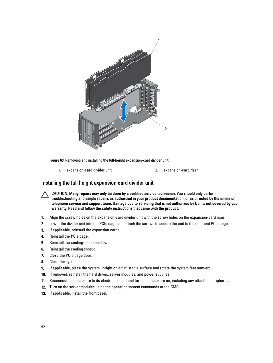 Dell PowerEdge VRTX User Manual | Page 92 / 150