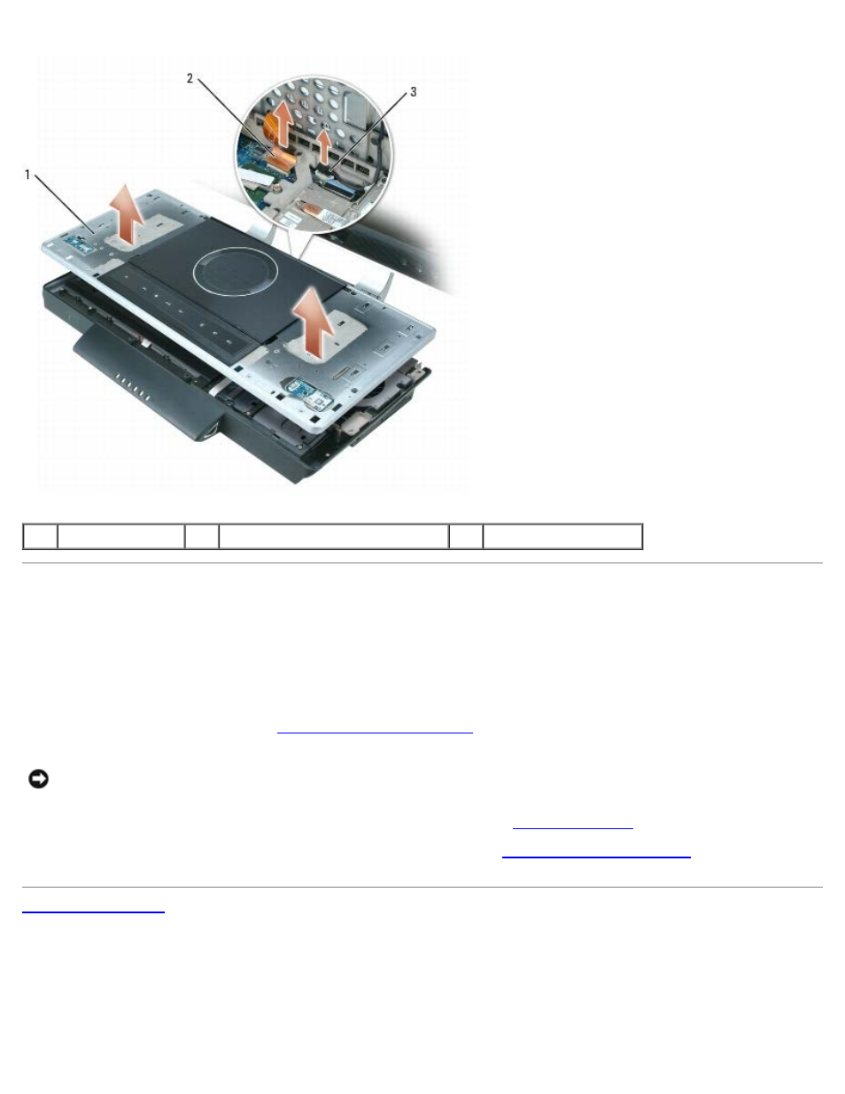Replacing the top cover | Dell XPS M2010 (MXP061, Mid 2006) User Manual | Page 25 / 76