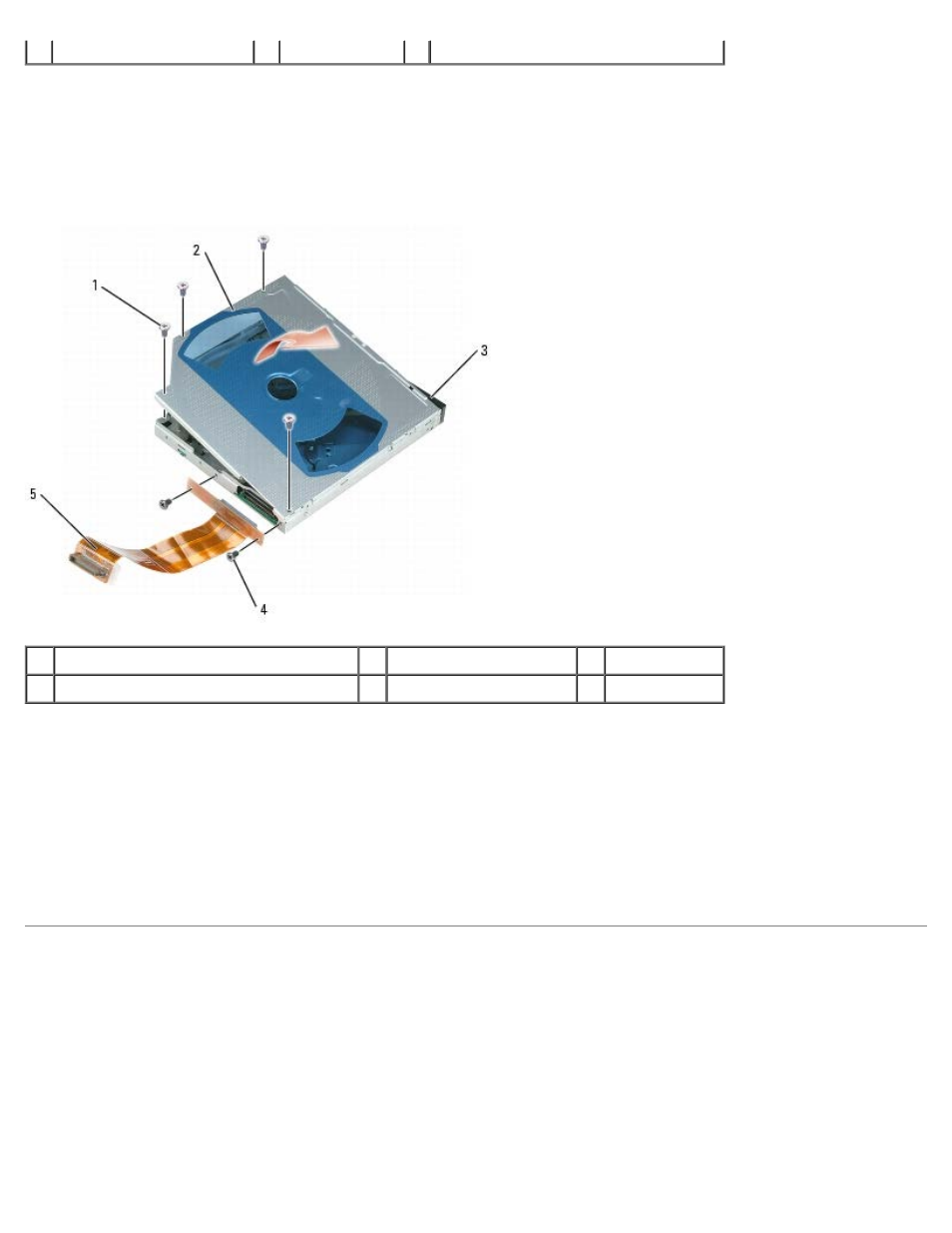 Replacing the optical drive assembly | Dell XPS M2010 (MXP061, Mid 2006) User Manual | Page 40 / 76