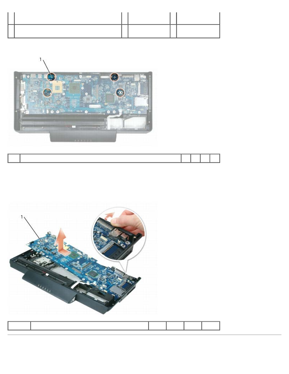 Replacing the system board assembly | Dell XPS M2010 (MXP061, Mid 2006) User Manual | Page 69 / 76