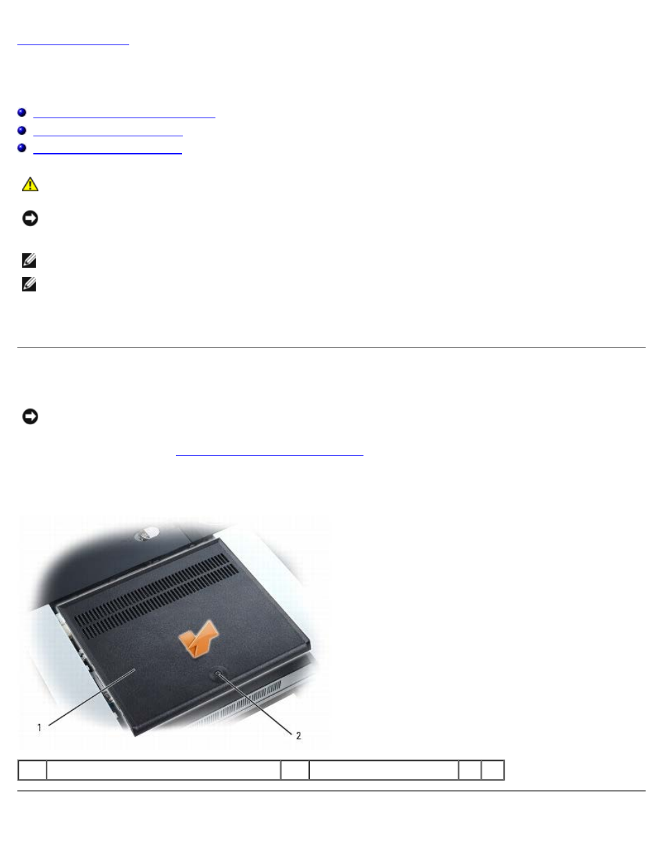 Memory module: dell xps m2010 service manual, Memory module | Dell XPS M2010 (MXP061, Mid 2006) User Manual | Page 7 / 76