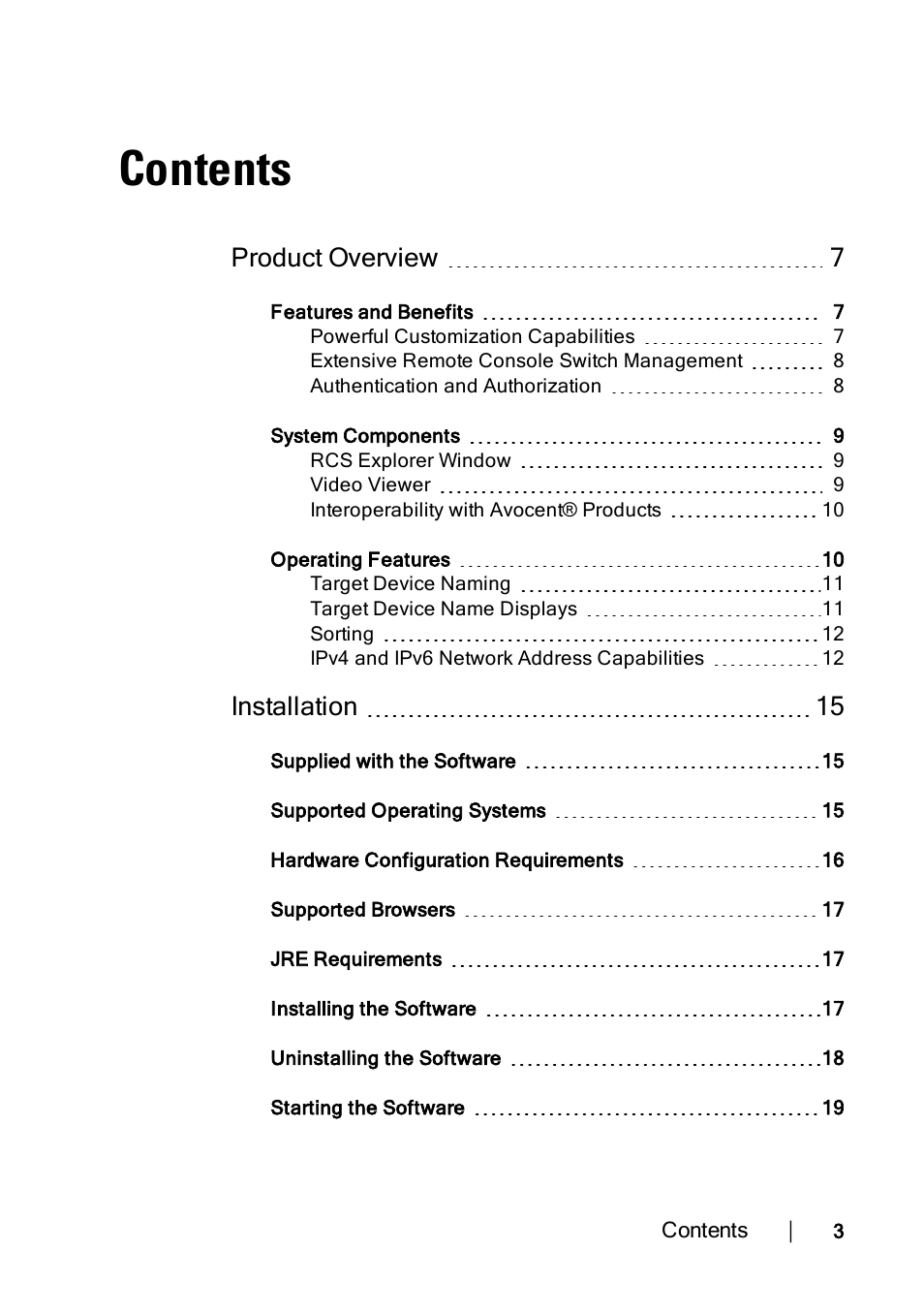 Dell KVM 4322DS User Manual | Page 3 / 114