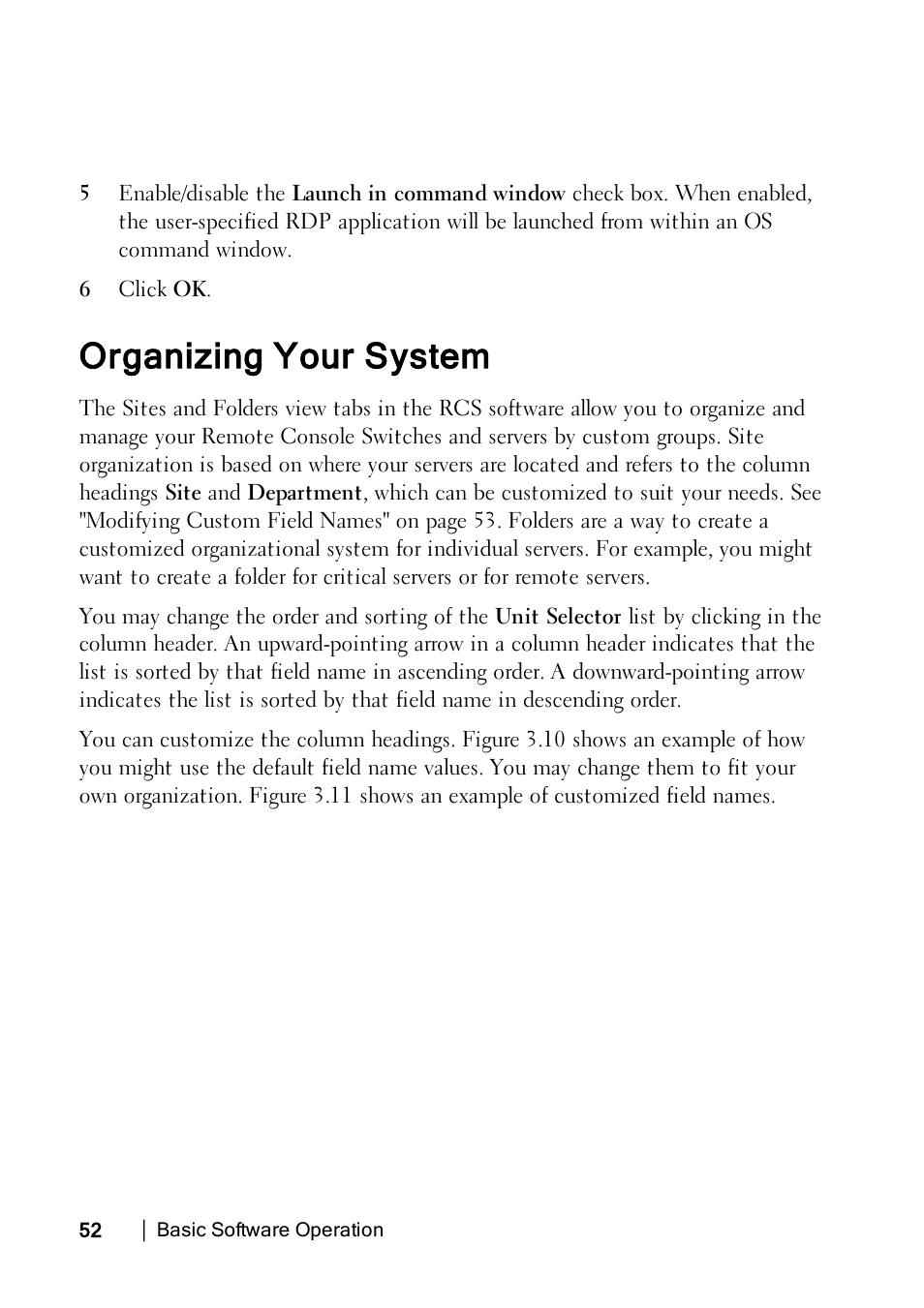 Organizing your system | Dell KVM 4322DS User Manual | Page 52 / 114