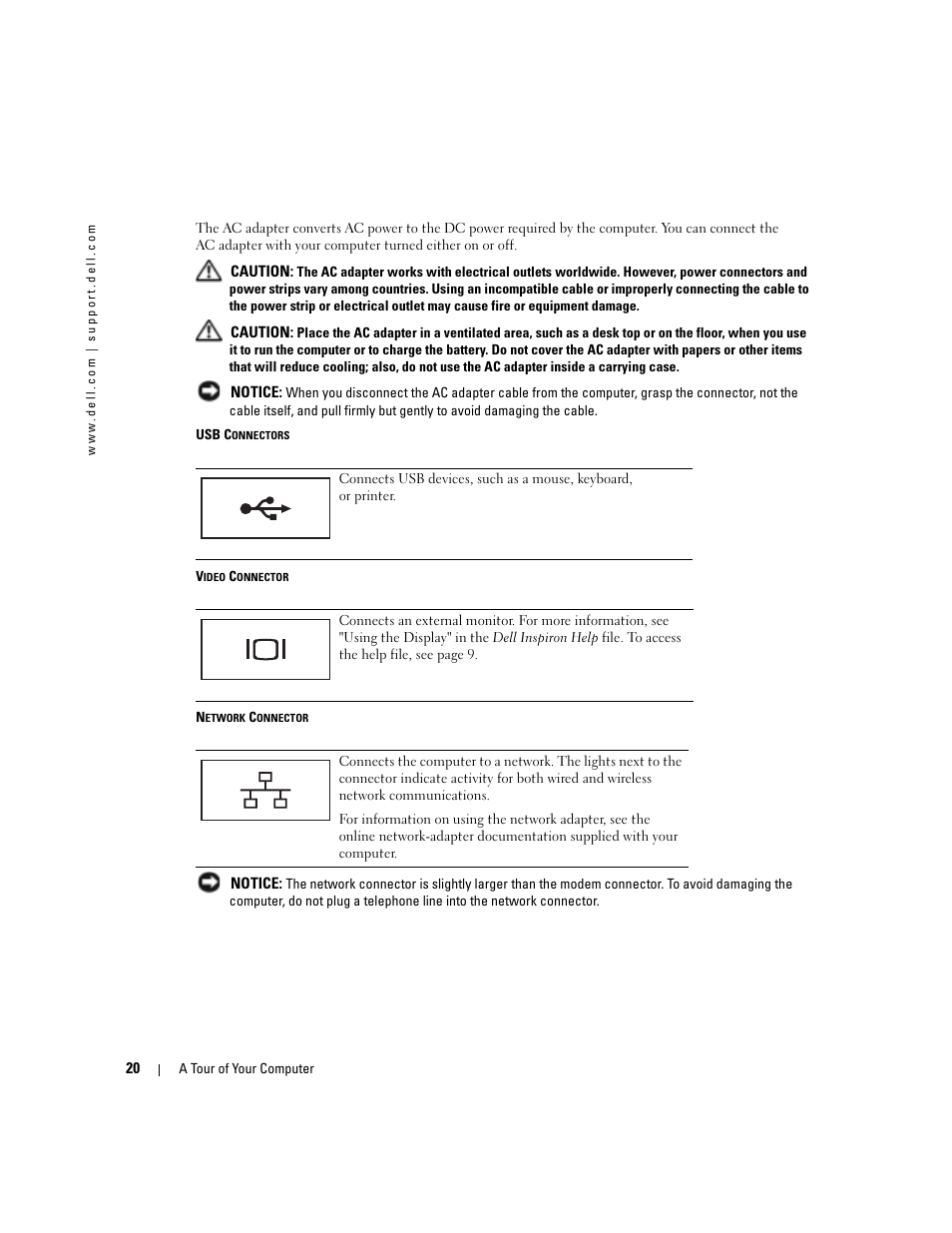 Dell Inspiron 1150 User Manual | Page 20 / 112