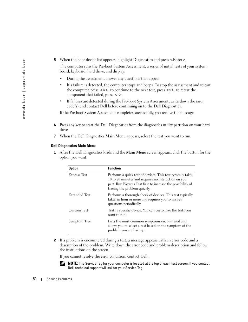 Dell Inspiron 1150 User Manual | Page 50 / 112