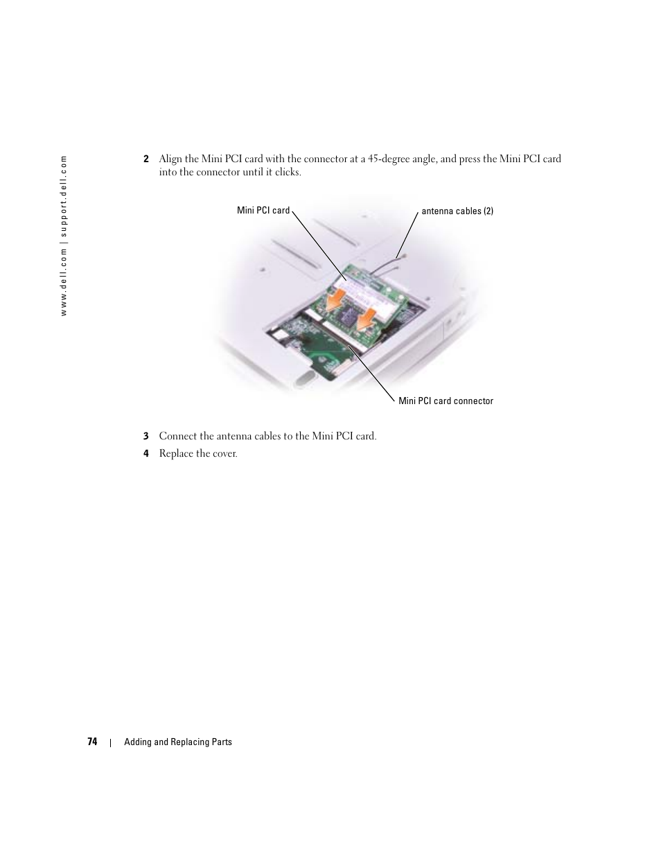 Dell Inspiron 1150 User Manual | Page 74 / 112