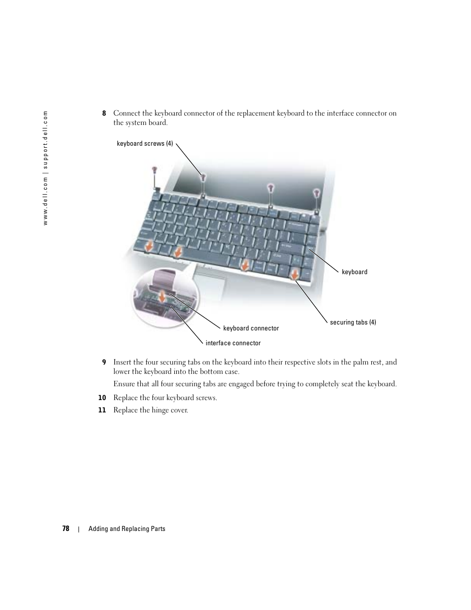 Dell Inspiron 1150 User Manual | Page 78 / 112