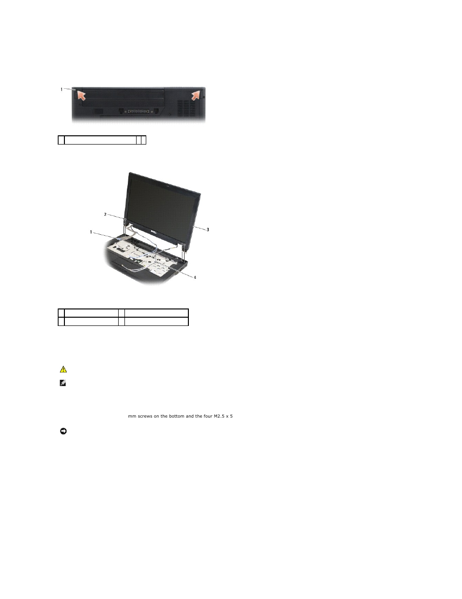 Replacing the e5400 display assembly | Dell Latitude E5500 User Manual | Page 15 / 73