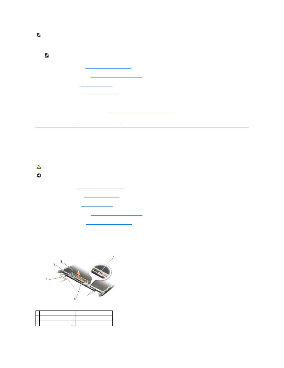 E5400 display inverter, Removing the e5400 display inverter | Dell Latitude E5500 User Manual | Page 18 / 73