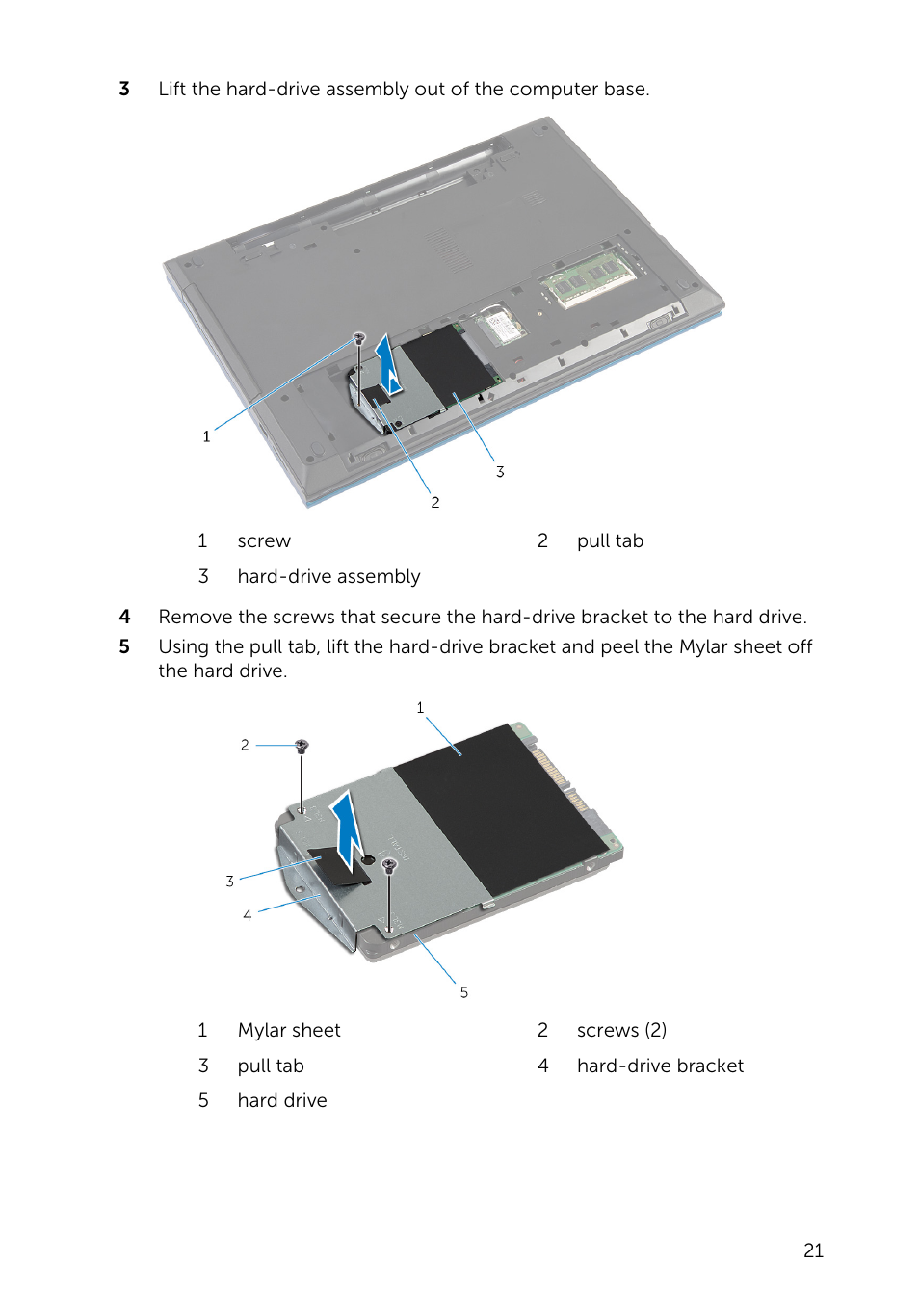 Dell Inspiron 15 (3541, Mid 2014) User Manual | Page 21 / 97