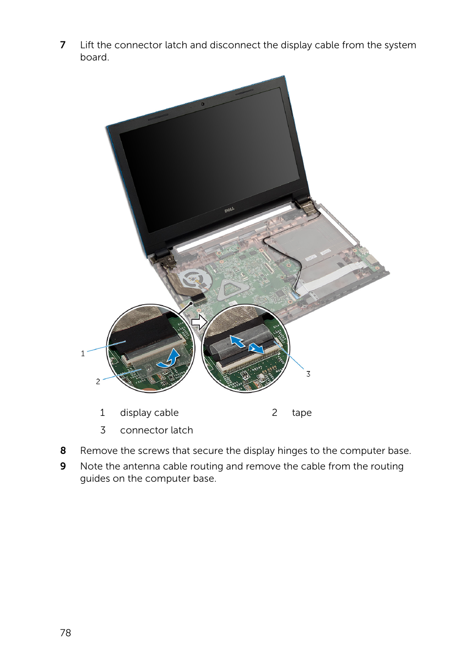 Dell Inspiron 15 (3541, Mid 2014) User Manual | Page 78 / 97