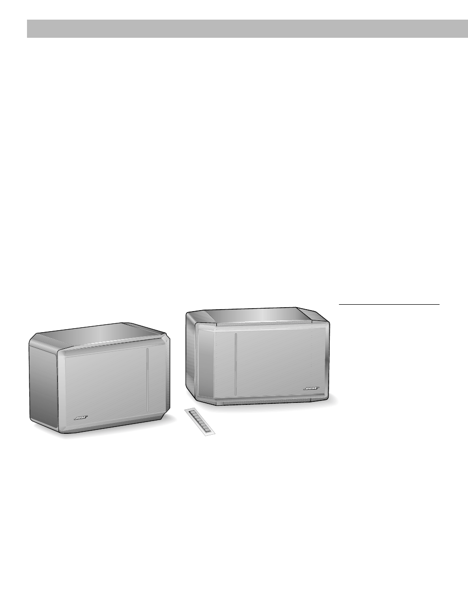 Before you begin, Unpack the carton, English | Setting up figure 1 | Bose 301 Series User Manual | Page 4 / 12