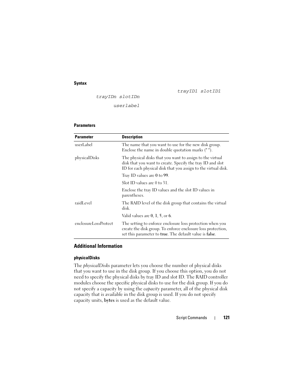 Additional information | Dell PowerVault MD3000 User Manual | Page 121 / 246