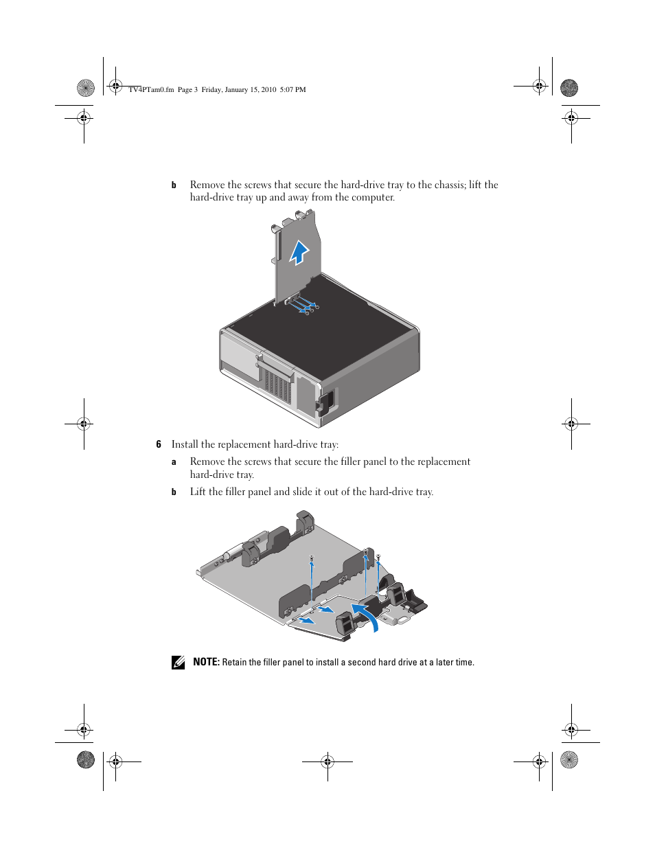 Dell Precision T3500 (Early 2009) User Manual | Page 3 / 4