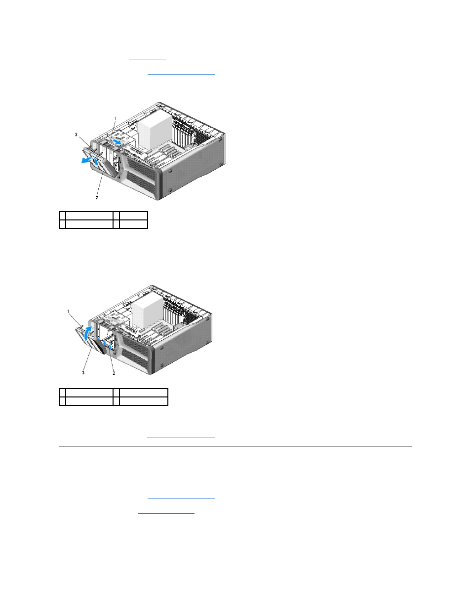 Replacing a media card reader | Dell XPS 625 (Early 2009) User Manual | Page 18 / 44
