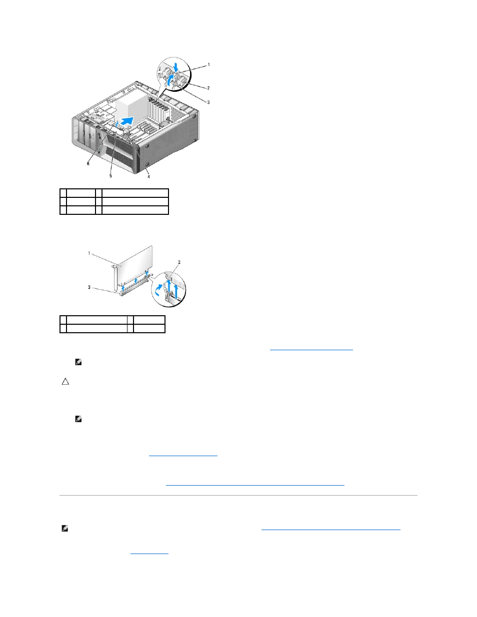 Installing pci and pci express cards | Dell XPS 625 (Early 2009) User Manual | Page 5 / 44