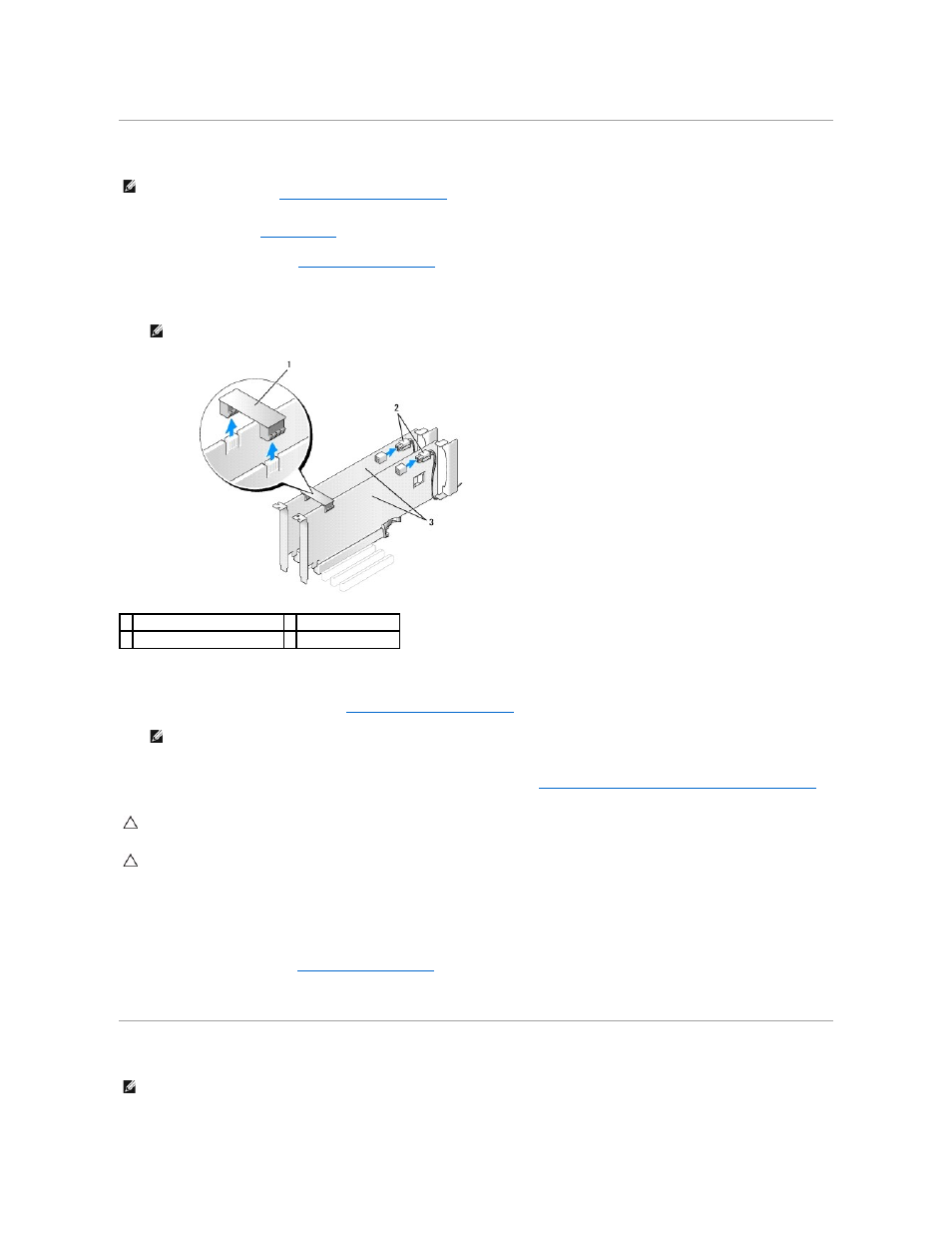 Graphics configuration, see | Dell XPS 625 (Early 2009) User Manual | Page 7 / 44