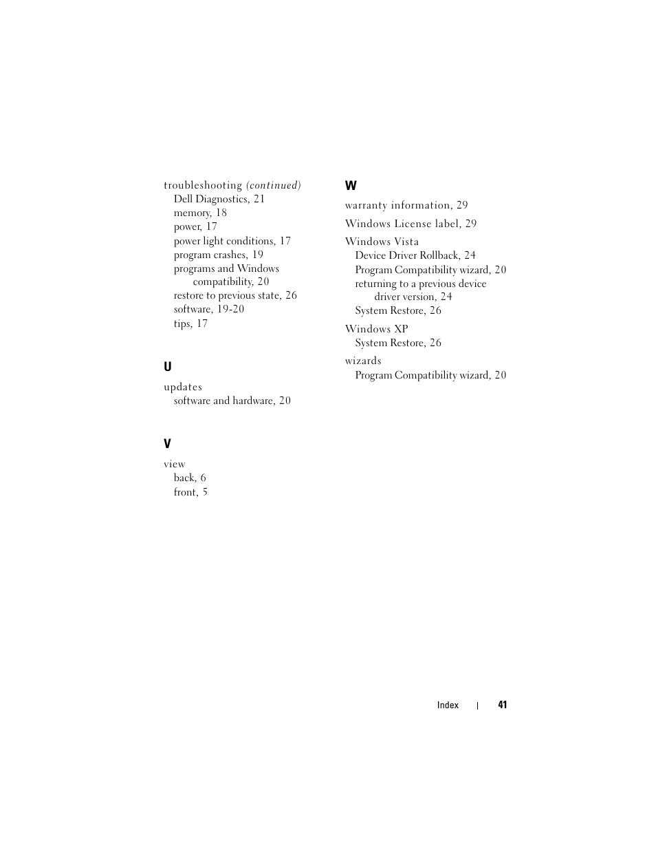 Dell OptiPlex FX160 (Late 2008) User Manual | Page 41 / 42