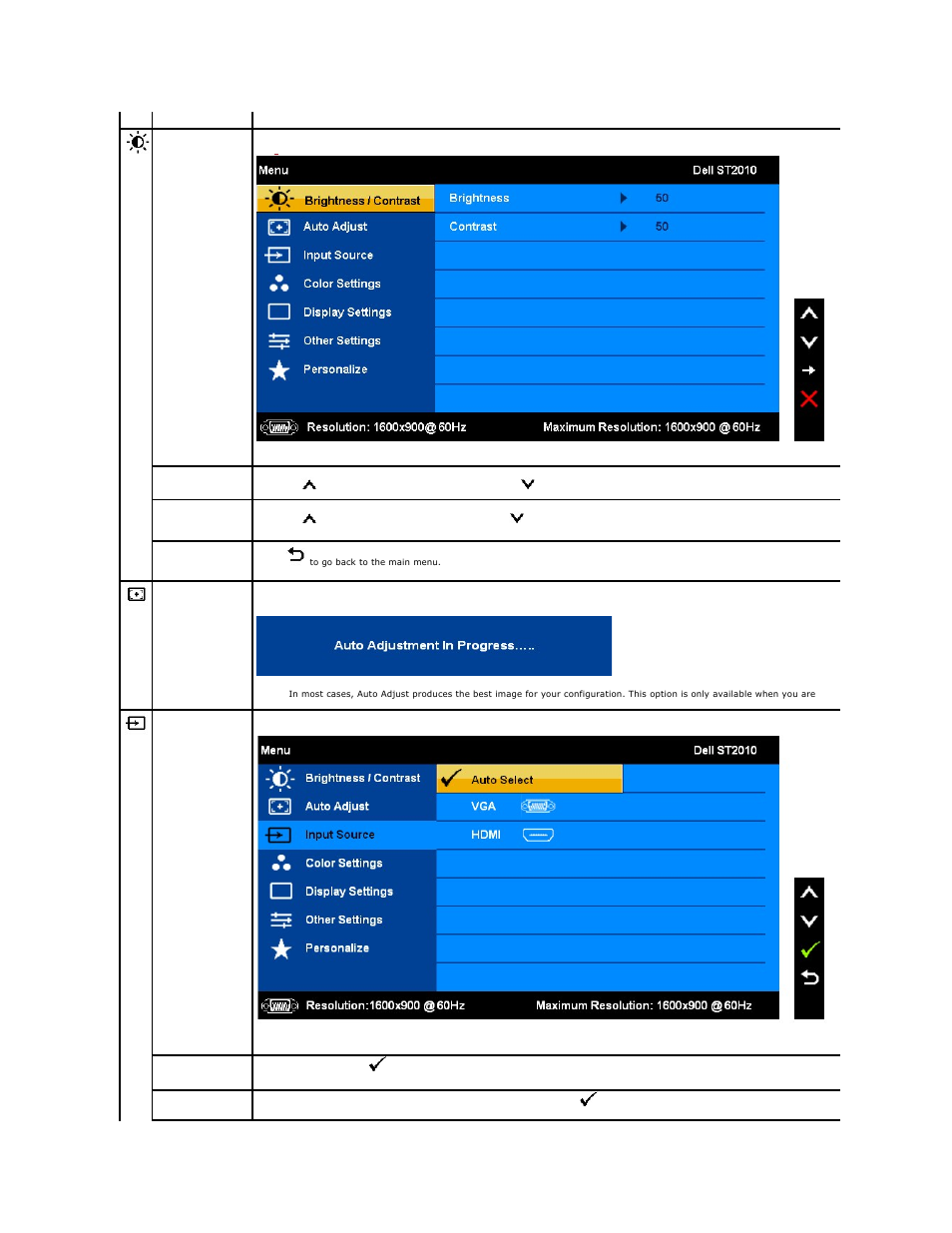 Dell ST2010B Flat Panel Monitor User Manual | Page 14 / 29