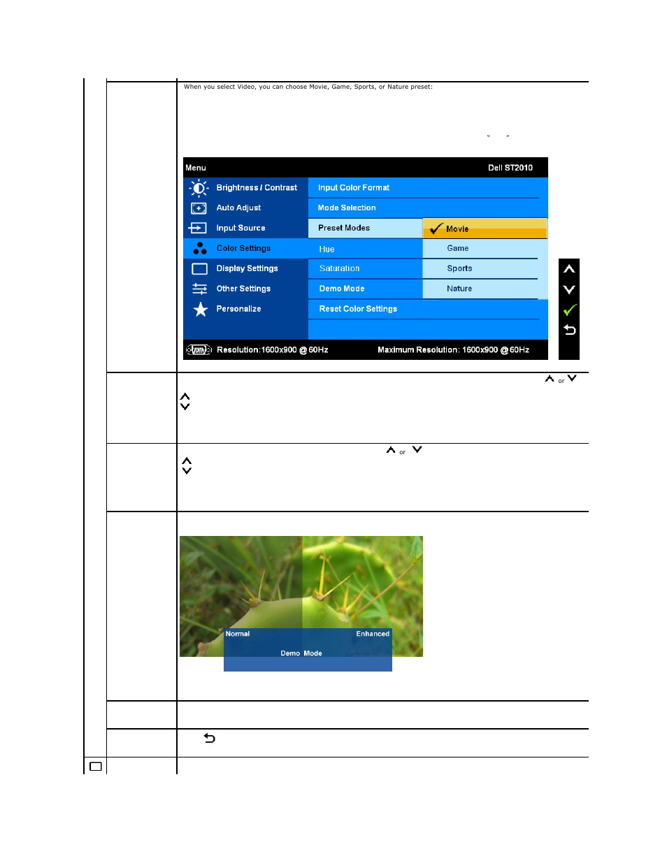 Dell ST2010B Flat Panel Monitor User Manual | Page 16 / 29