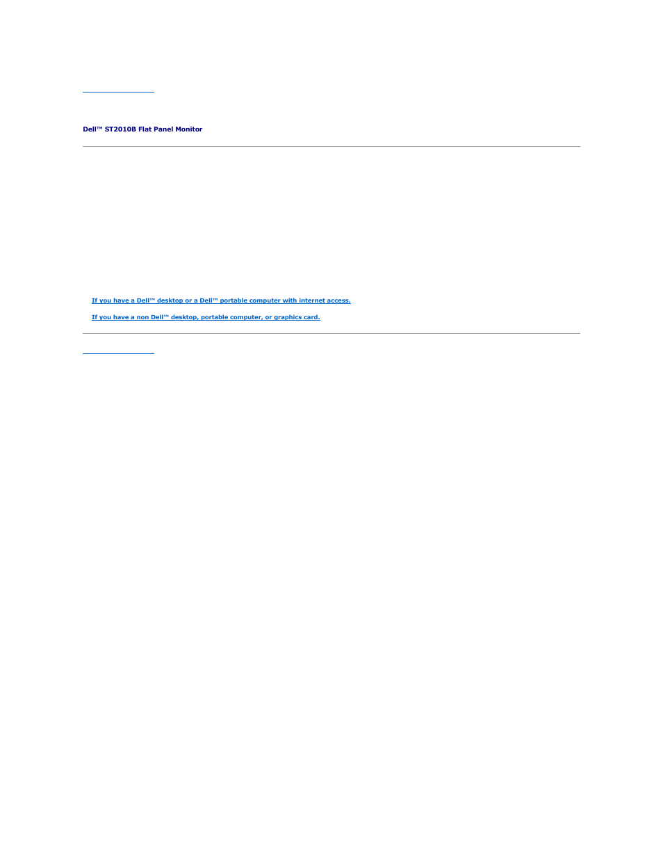 Setting up your monitor | Dell ST2010B Flat Panel Monitor User Manual | Page 22 / 29
