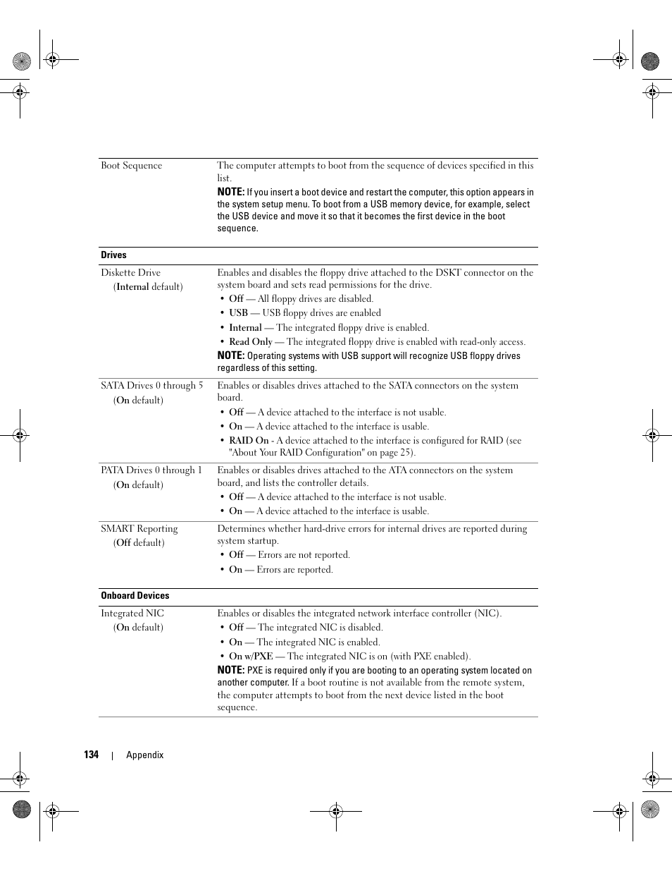 Dell XPS 700 Jet Black User Manual | Page 132 / 174