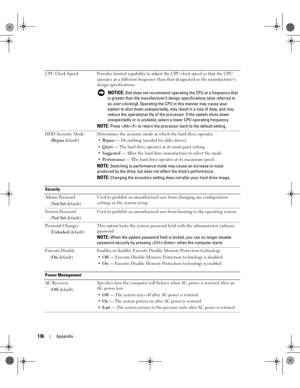 Dell XPS 700 Jet Black User Manual | Page 134 / 174