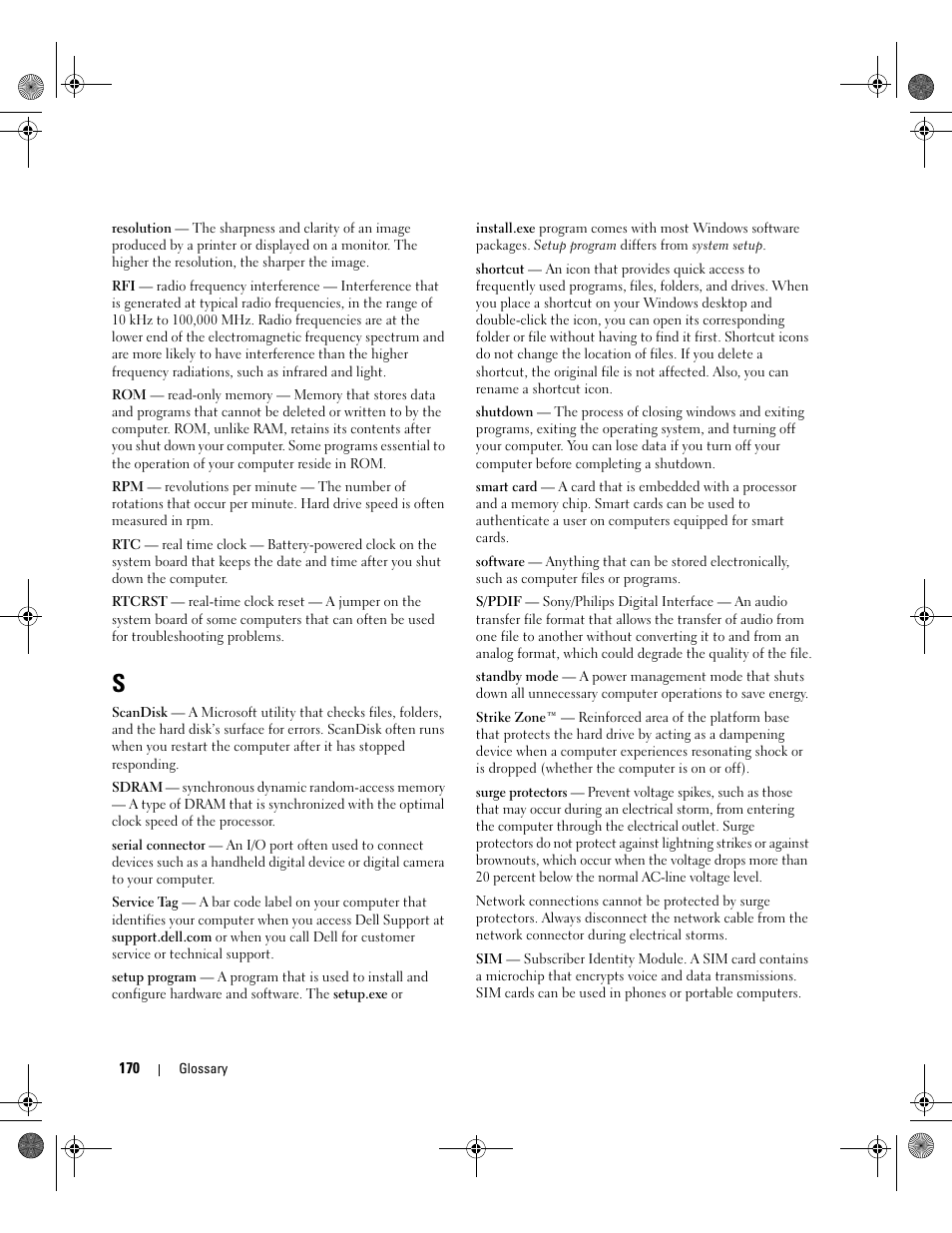Dell XPS 700 Jet Black User Manual | Page 168 / 174
