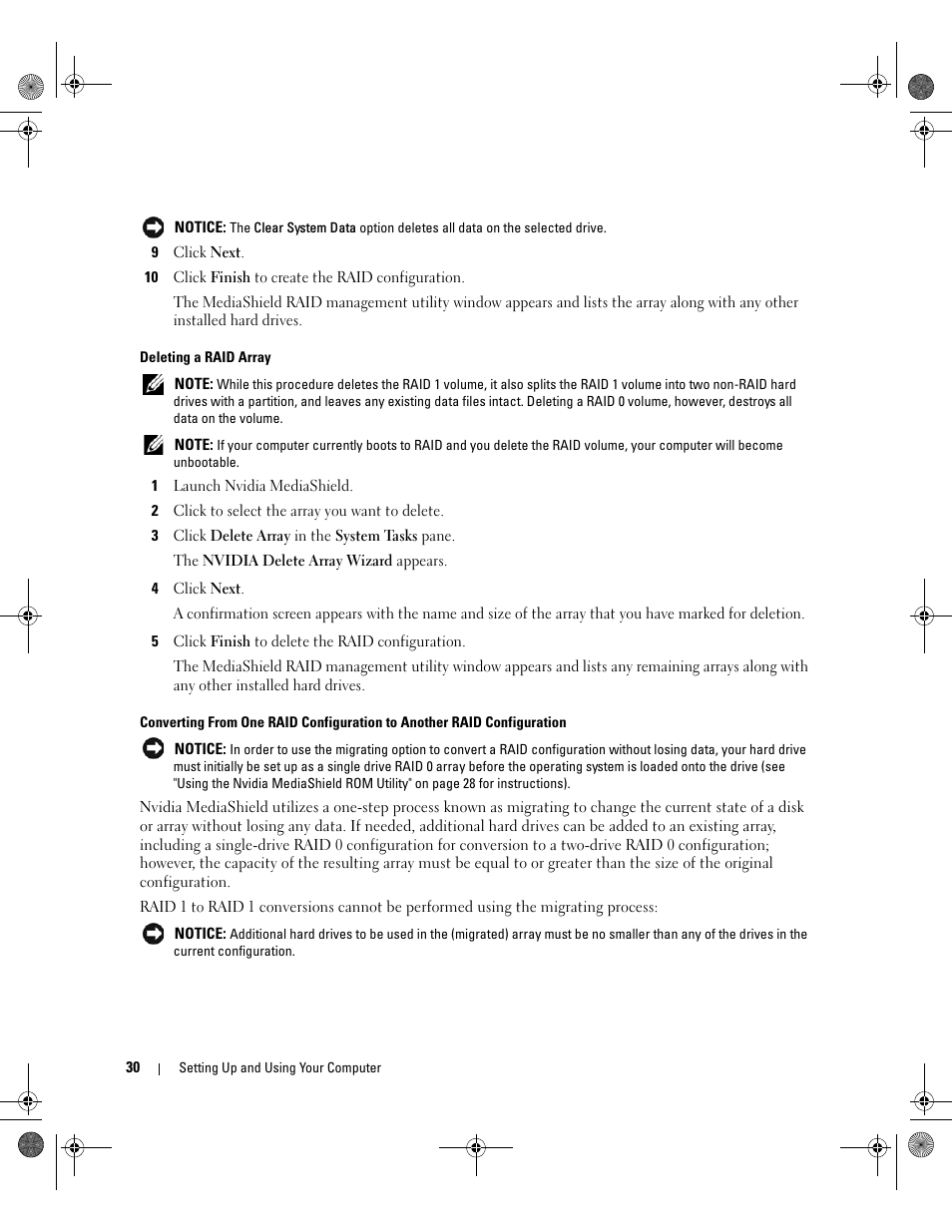 Ation (see "converting from one | Dell XPS 700 Jet Black User Manual | Page 28 / 174