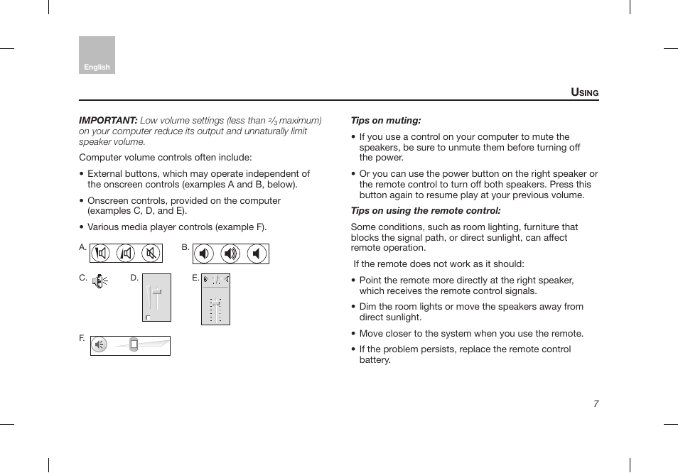 Bose Desktop Speaker User Manual | Page 11 / 44