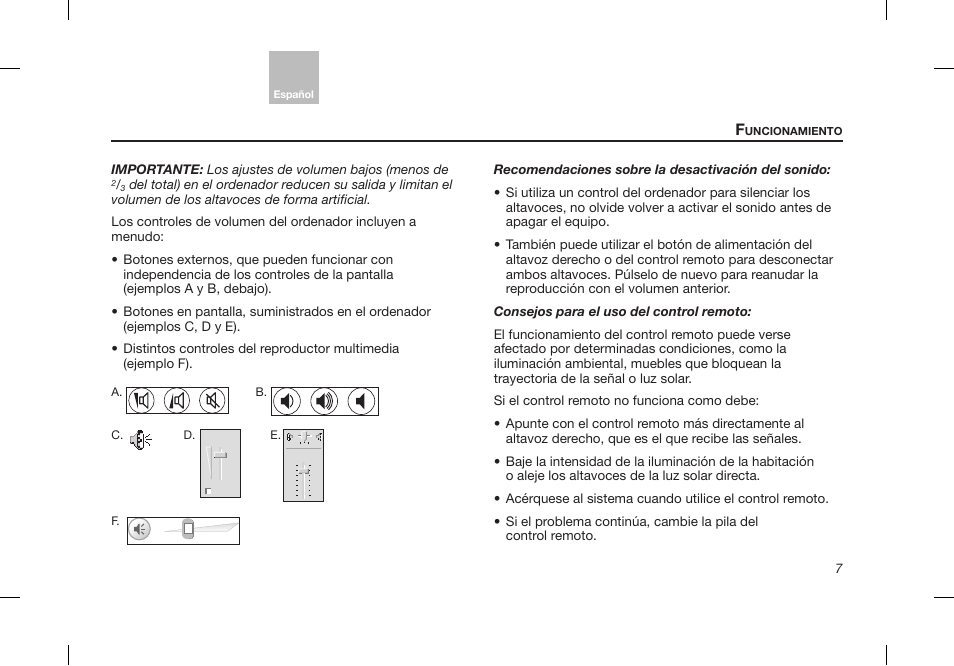 Bose Desktop Speaker User Manual | Page 25 / 44