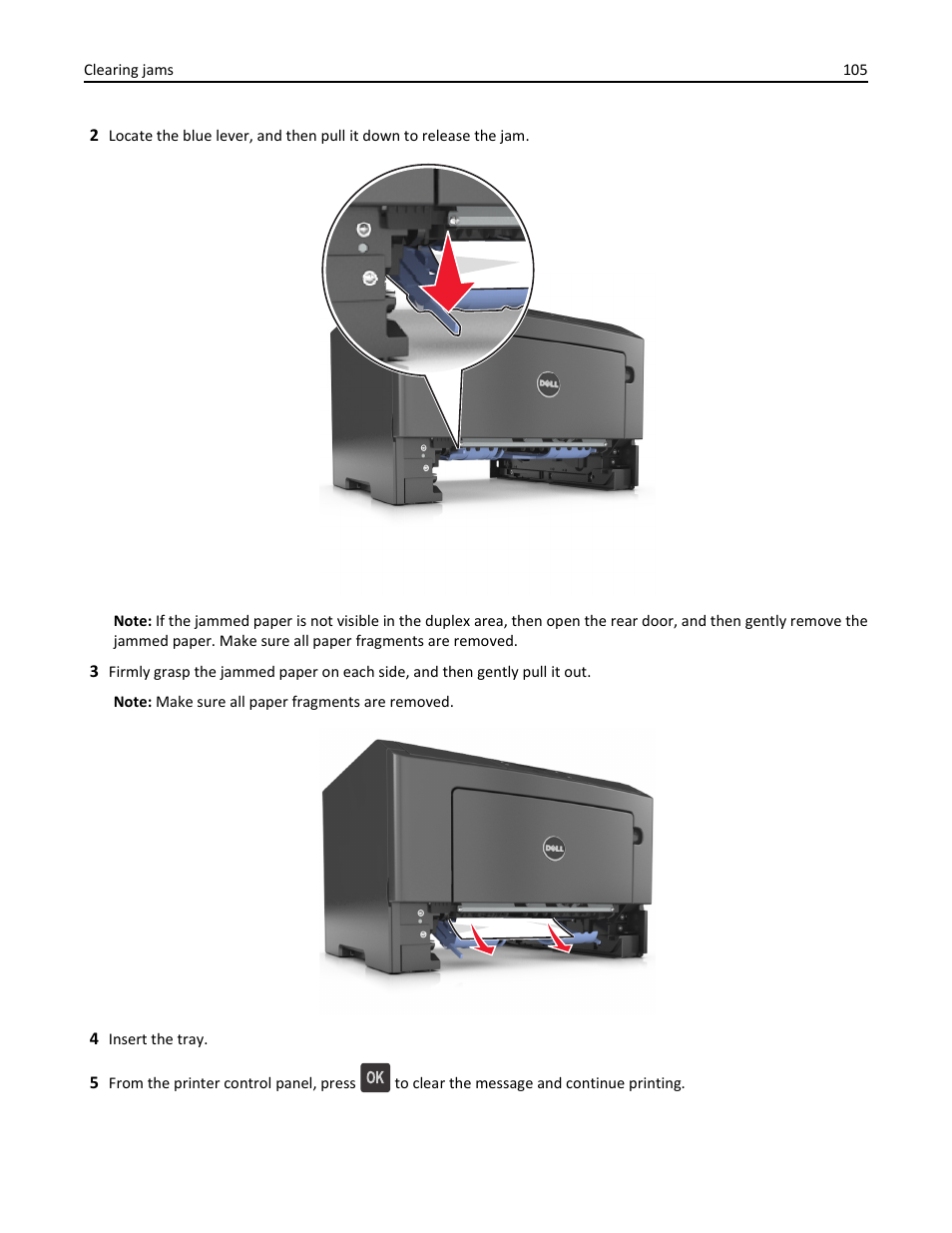 Dell B2360dn Mono Laser Printer User Manual | Page 105 / 153