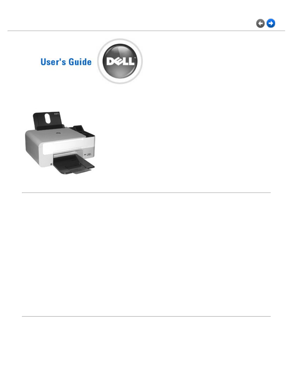 Dell 928 All In One Inkjet Printer User Manual | 71 pages