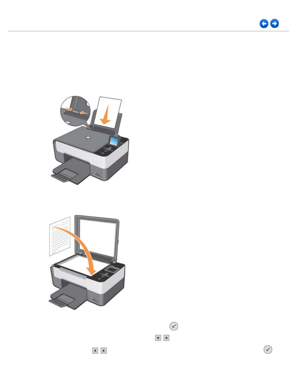 Copying, Copying documents from the operator panel | Dell 928 All In One Inkjet Printer User Manual | Page 32 / 71