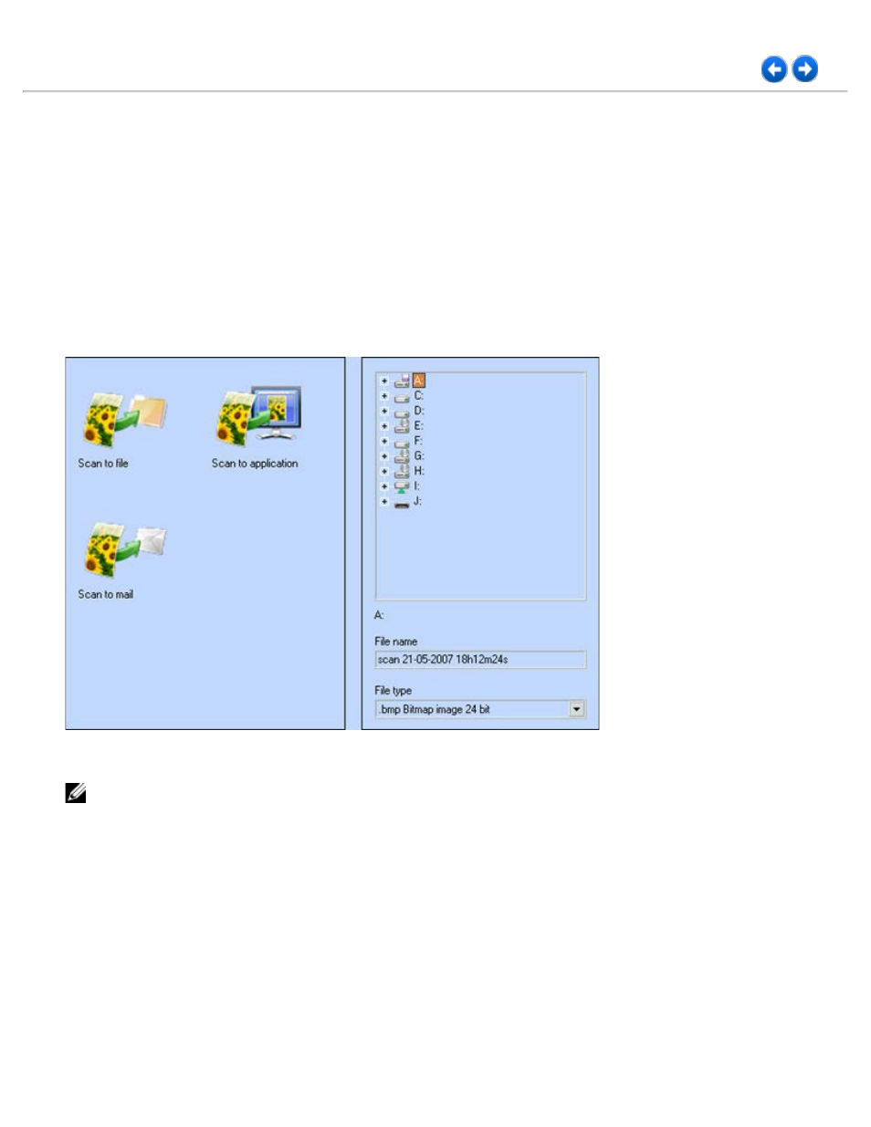 Scanning, Compatible applications, Scan destination options | Setting scan options | Dell 928 All In One Inkjet Printer User Manual | Page 39 / 71