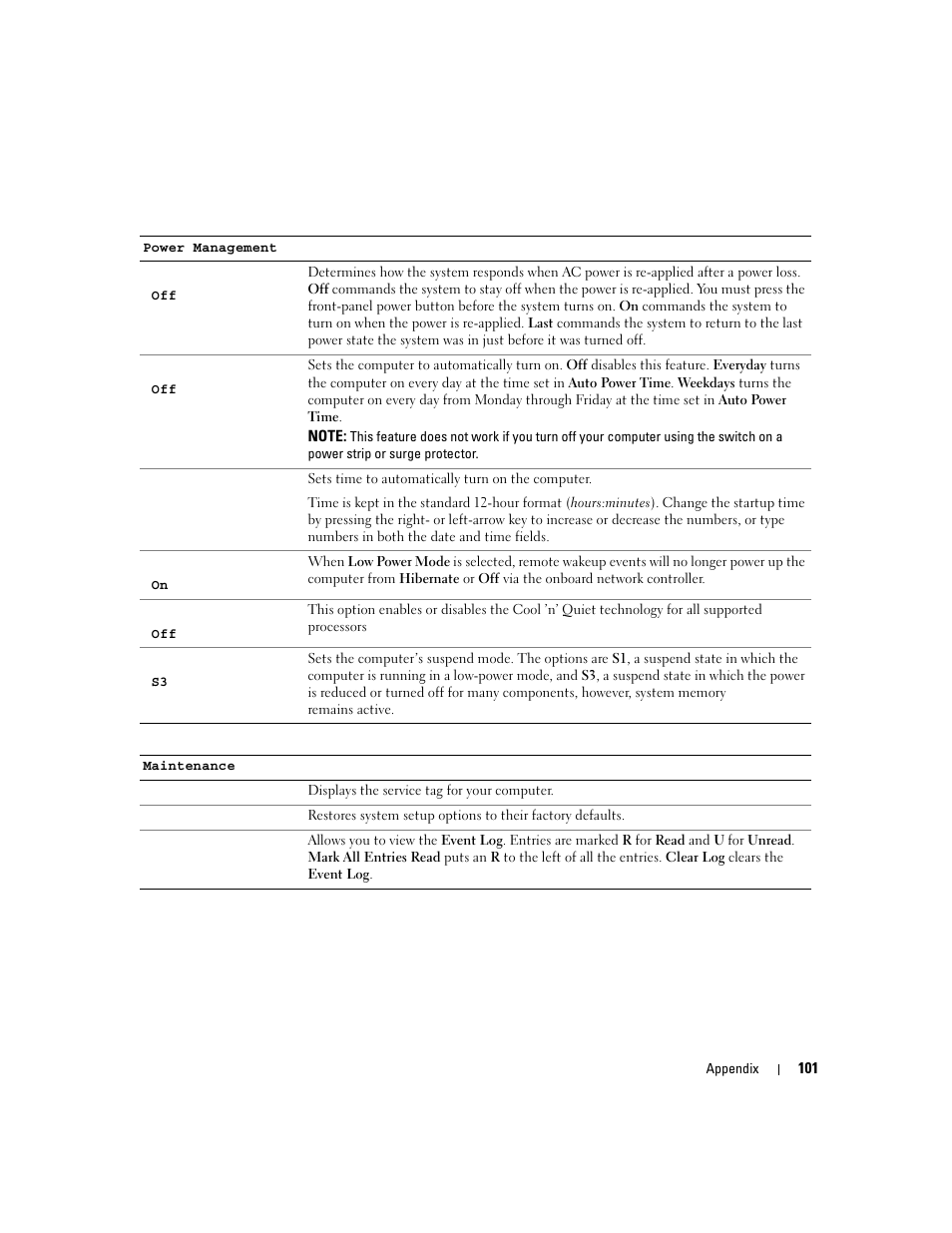 Dell Dimension C521 User Manual | Page 101 / 140