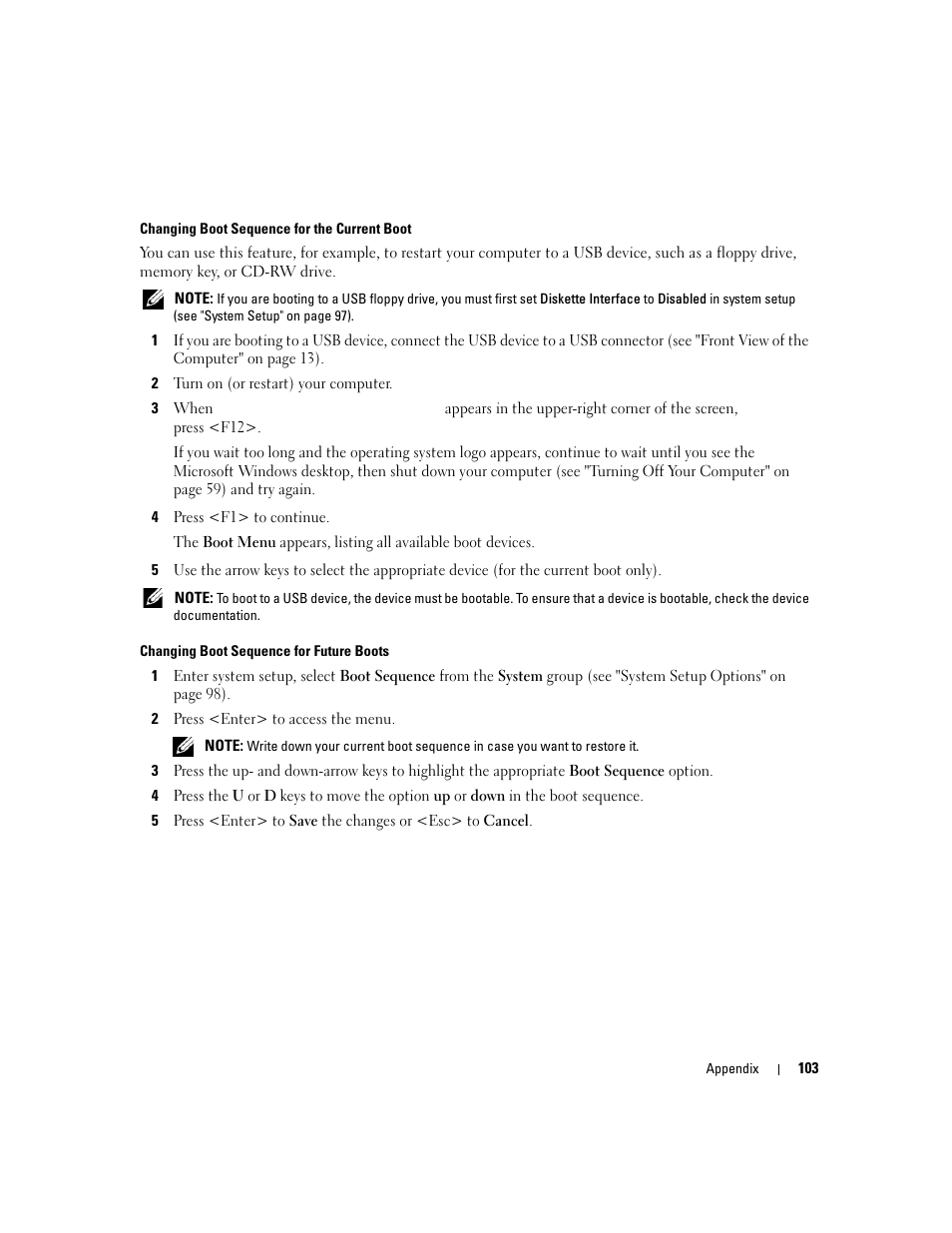 Dell Dimension C521 User Manual | Page 103 / 140