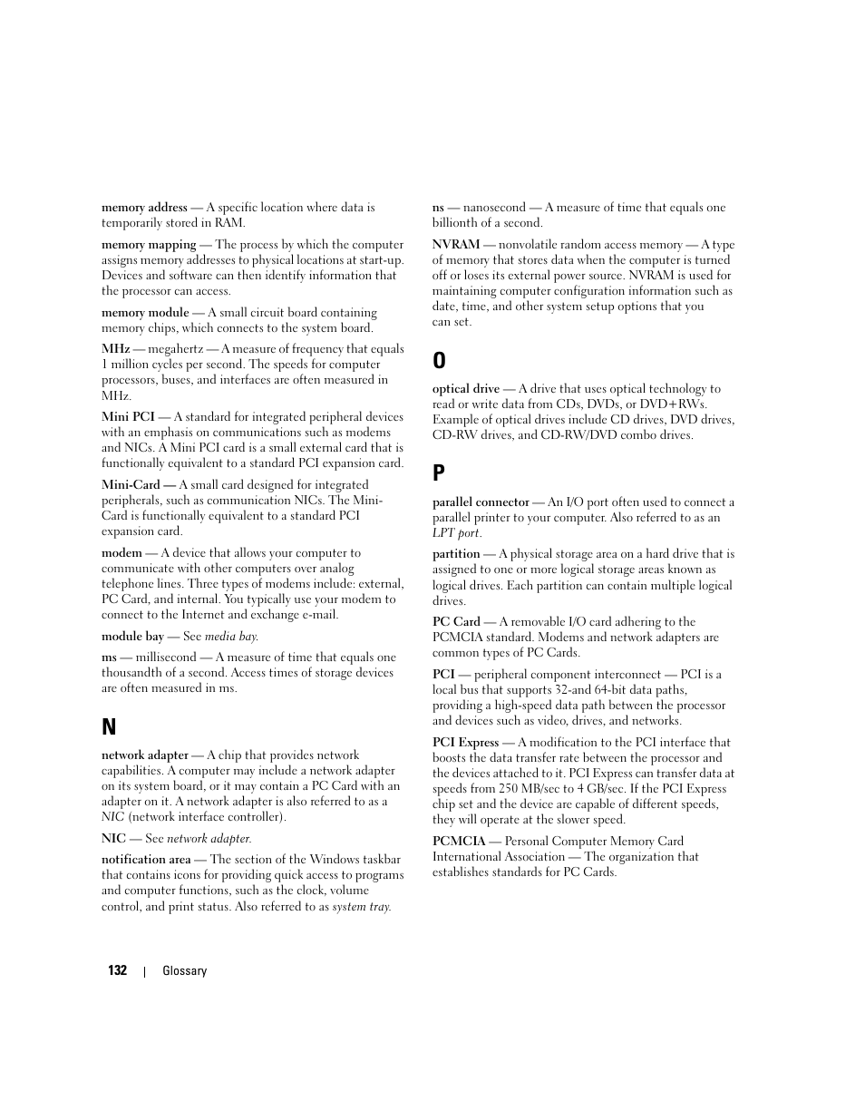 Dell Dimension C521 User Manual | Page 132 / 140