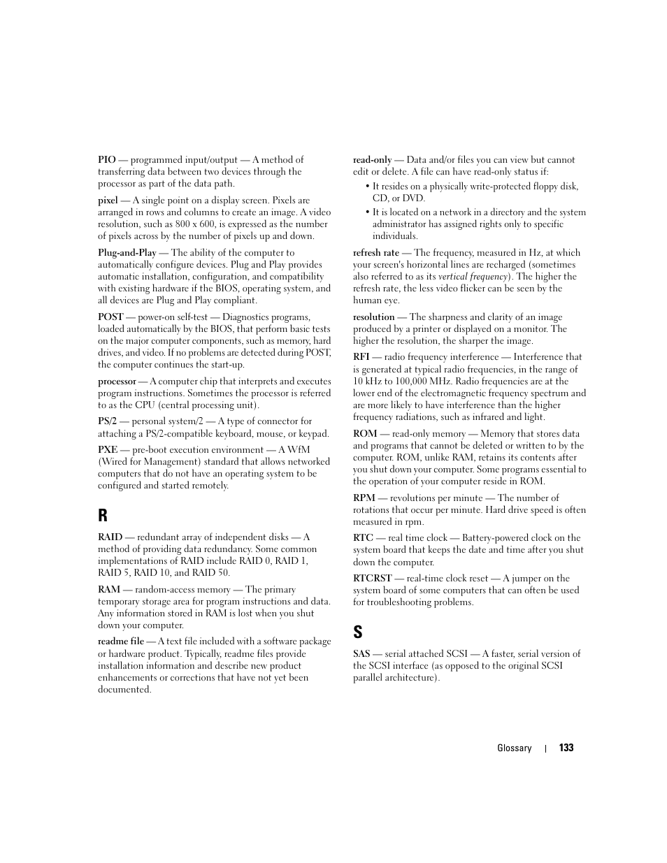 Dell Dimension C521 User Manual | Page 133 / 140