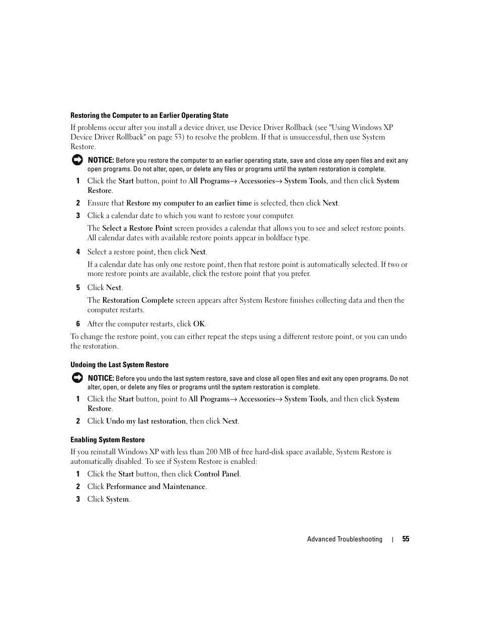 Dell Dimension C521 User Manual | Page 55 / 140