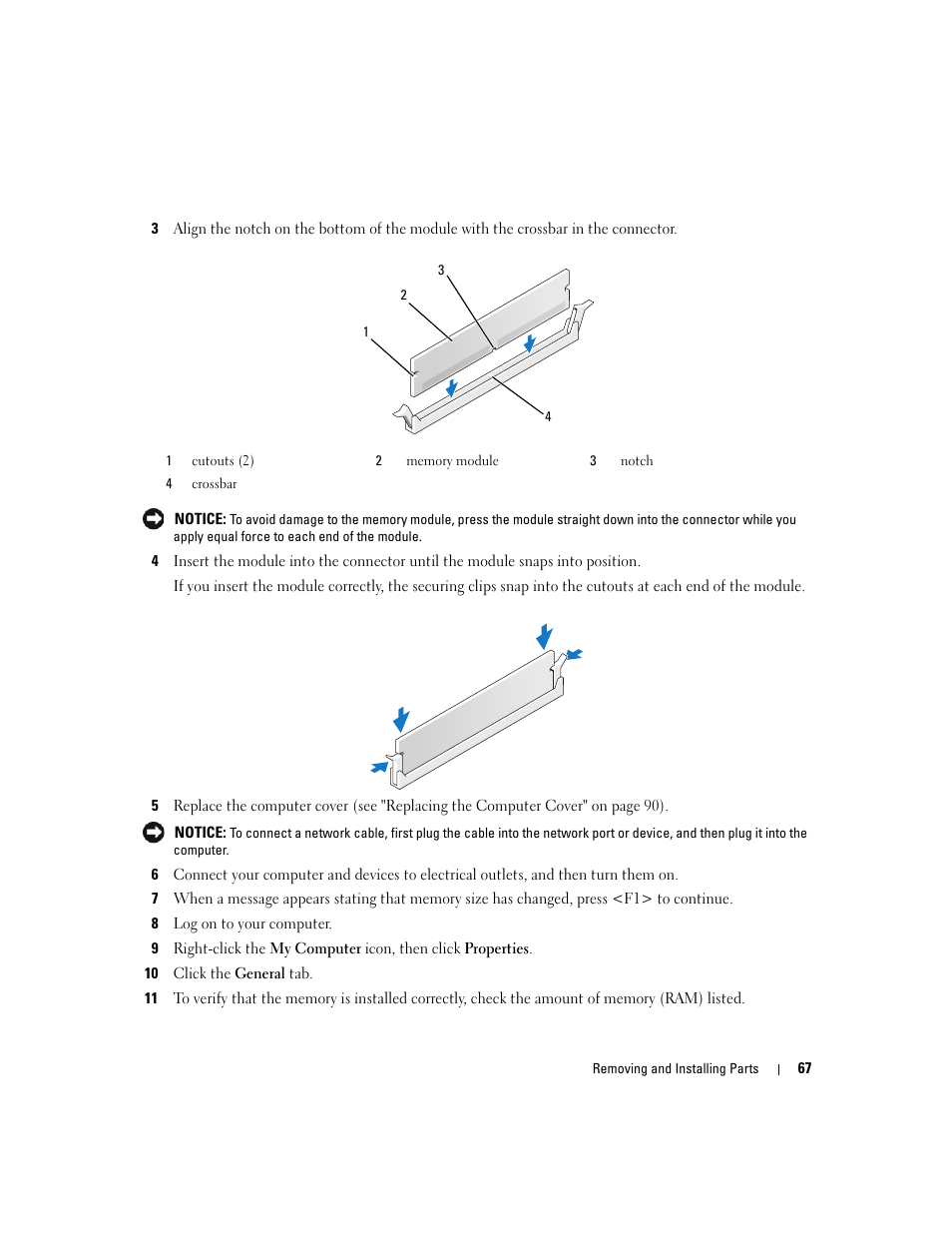 Dell Dimension C521 User Manual | Page 67 / 140