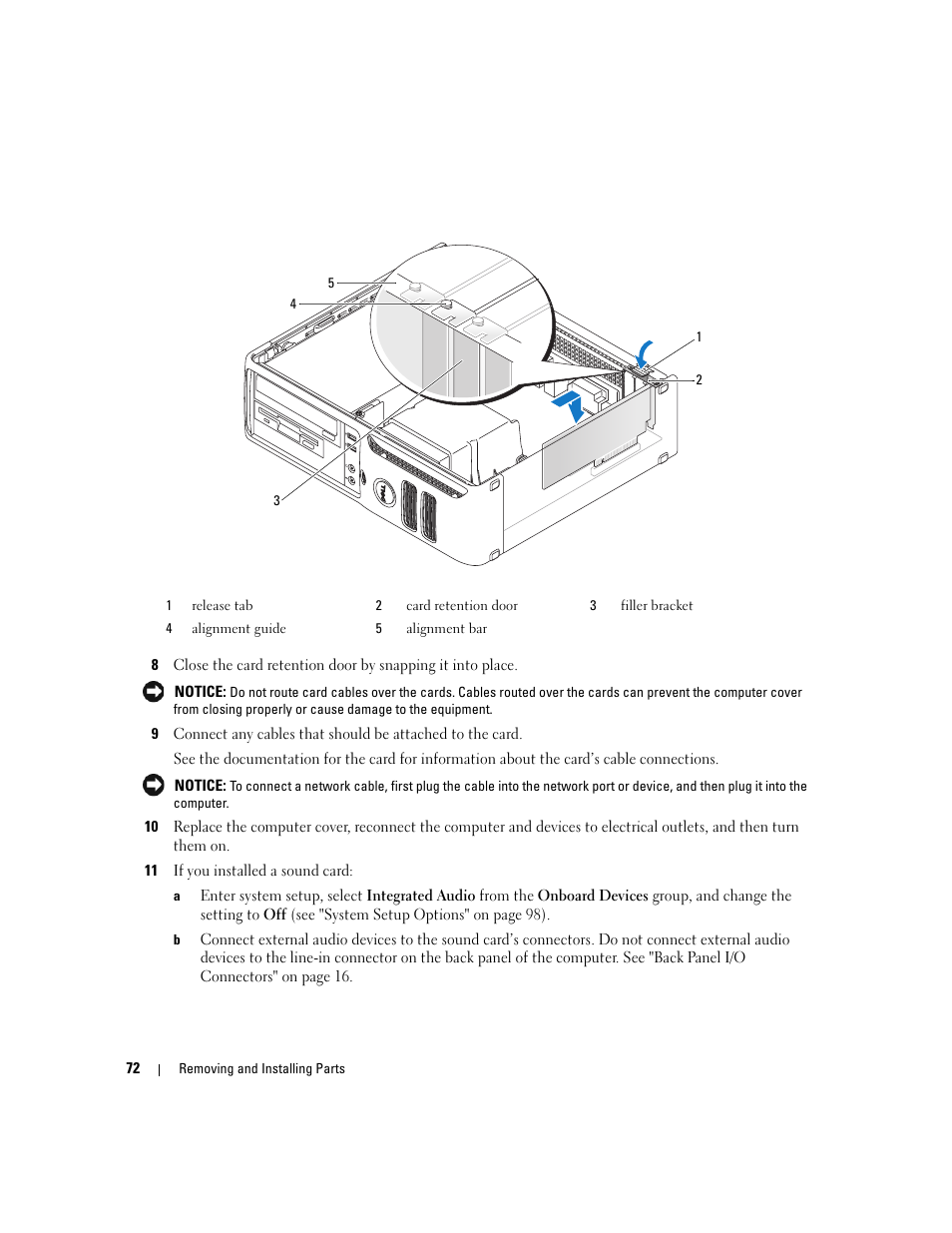 Dell Dimension C521 User Manual | Page 72 / 140