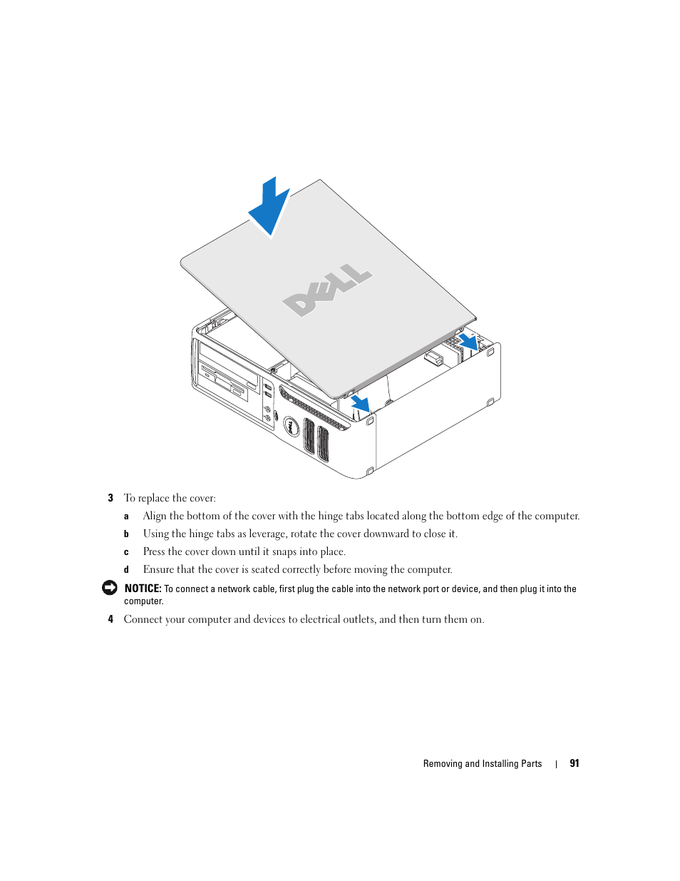 Dell Dimension C521 User Manual | Page 91 / 140