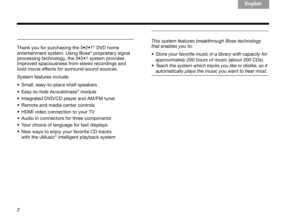 Before you begin, Ontents, Ntroduction | Bose GSX Series III User Manual | Page 6 / 108
