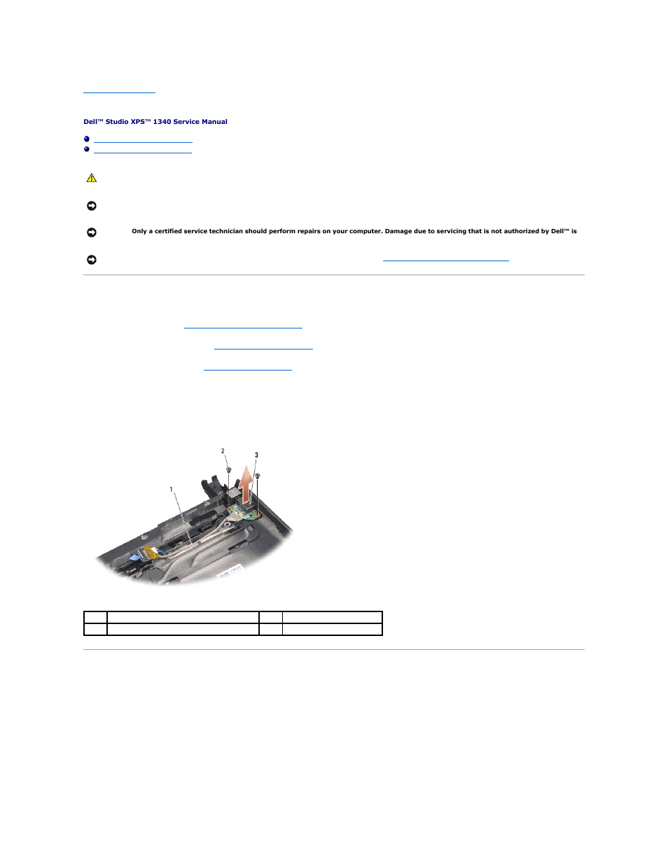 Esata connector, Removing the esata connector, Replacing the esata connector | Dell Studio XPS M1340 (Mid 2010) User Manual | Page 17 / 39