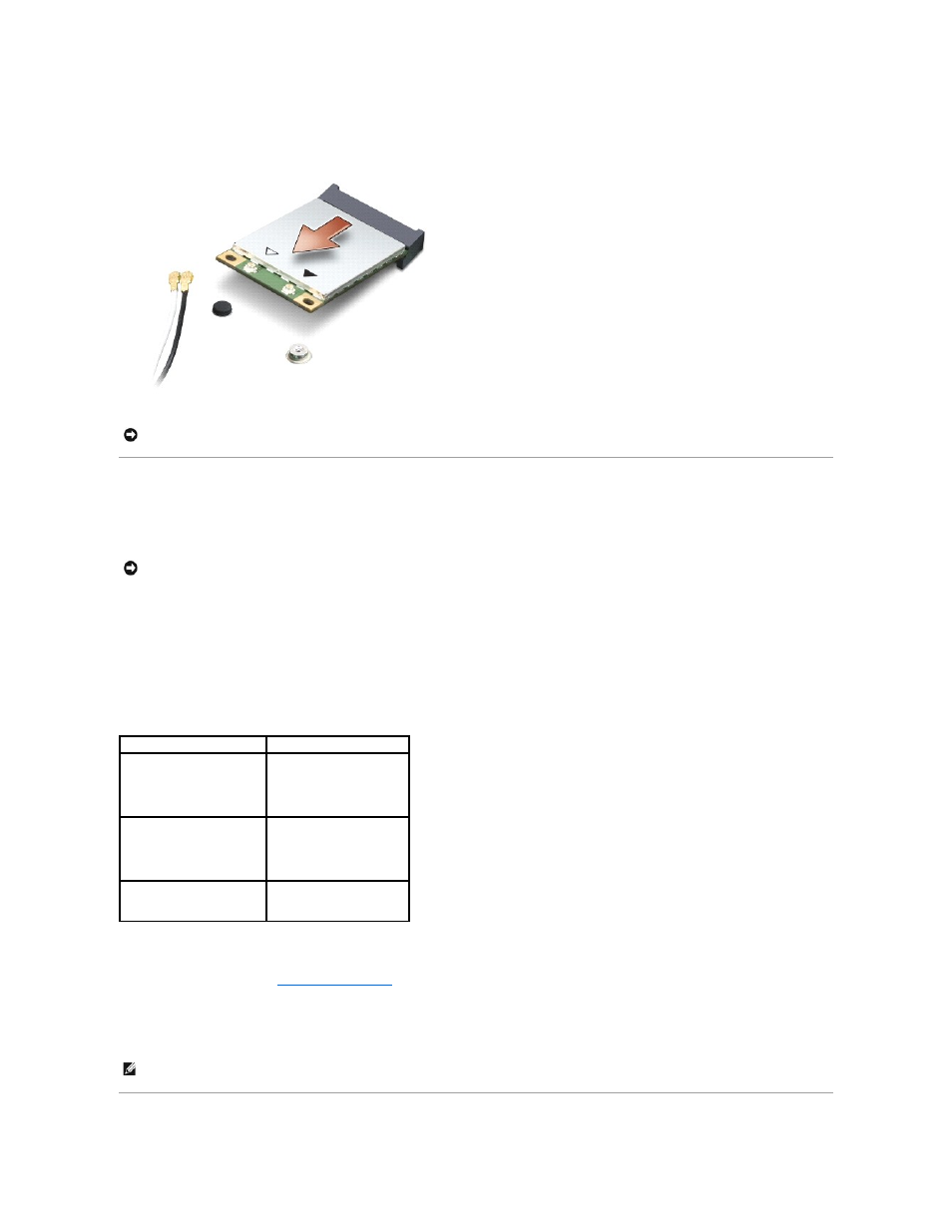 Replacing the mini-card | Dell Studio XPS M1340 (Mid 2010) User Manual | Page 29 / 39
